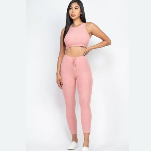 Luxe Feel Two Piece Set - Casual Luxe Set - Two Piece Set - Lounge Set - Picture 4 of 4